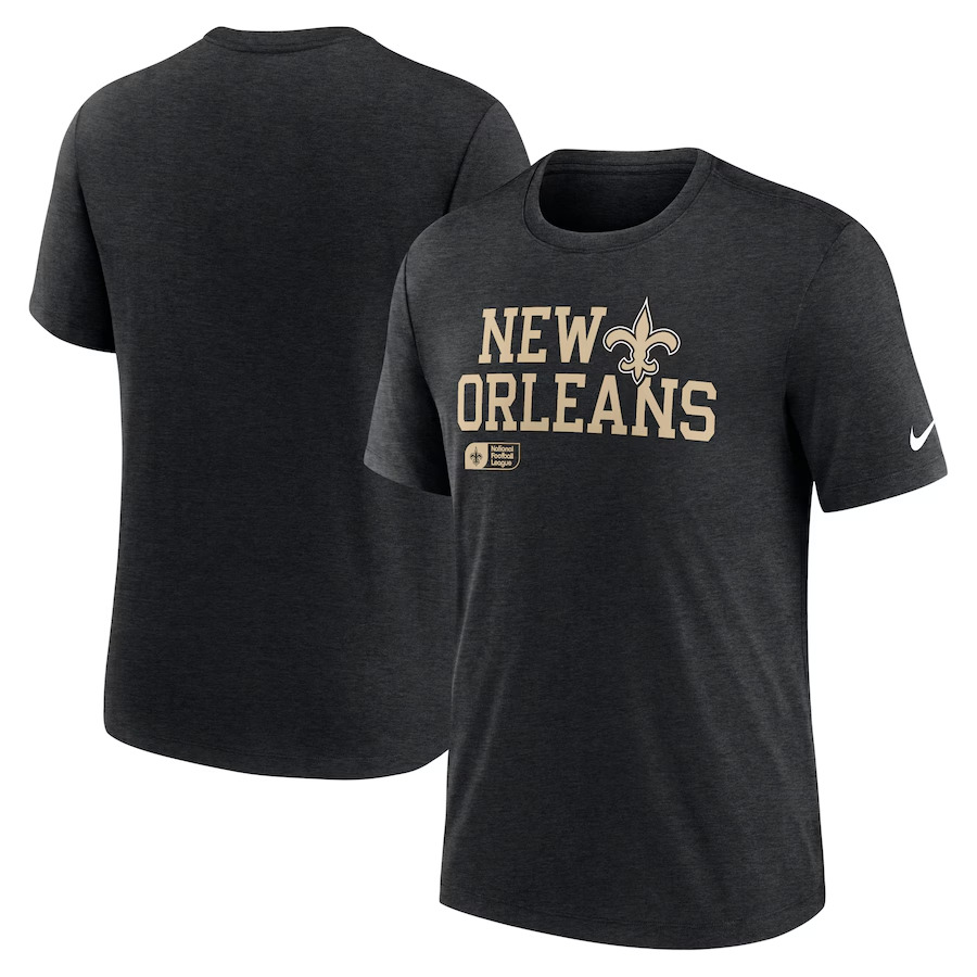 Men 2025 New Orleans Saints T shirts->nfl t-shirts->Sports Accessory